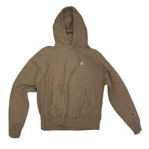 Champion Tan Reverse Weave Hoodie